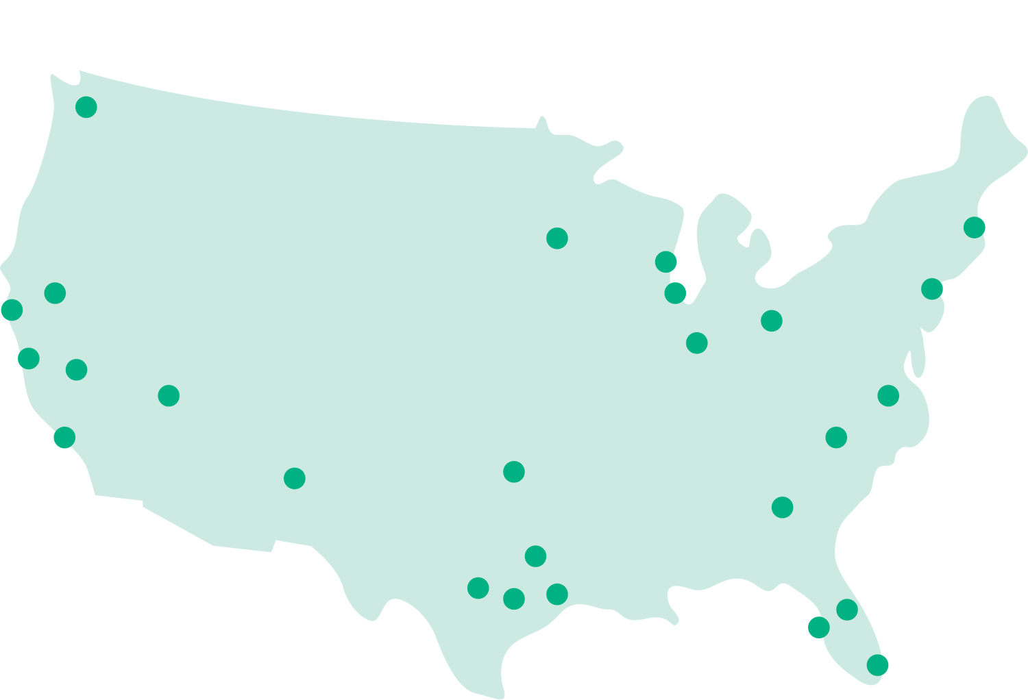 Replate Locations Map